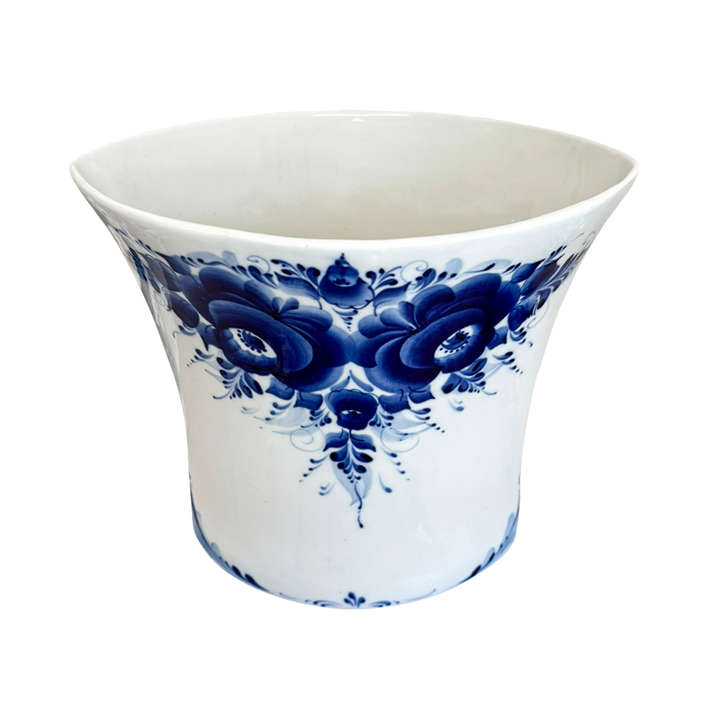 Ваза Таврическая с широкой горловиной Гжельский фарфоровый завод