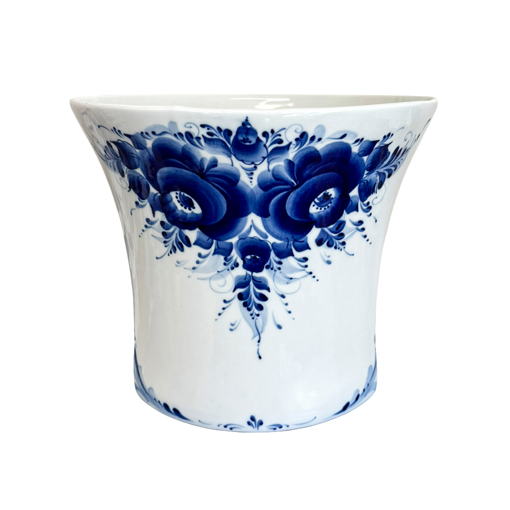 Ваза Таврическая с широкой горловиной Гжельский фарфоровый завод