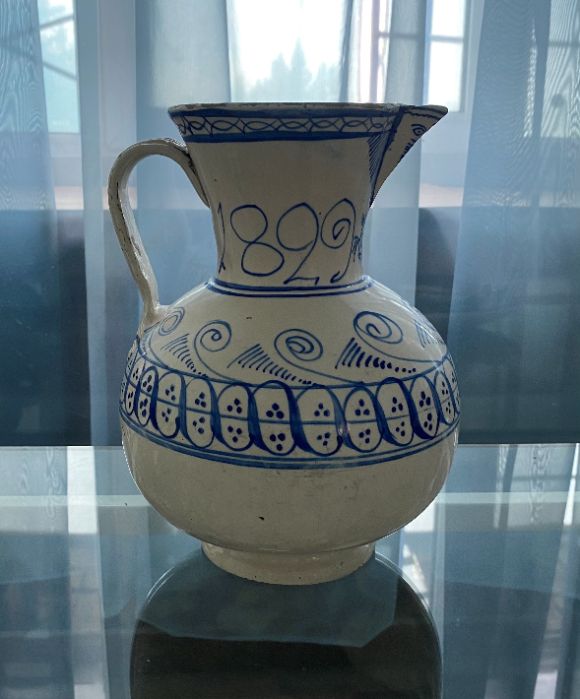 Образцы гжельского полуфаянса, XIX век