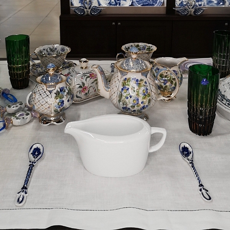 Соусник Элис Гжельский фарфоровый завод