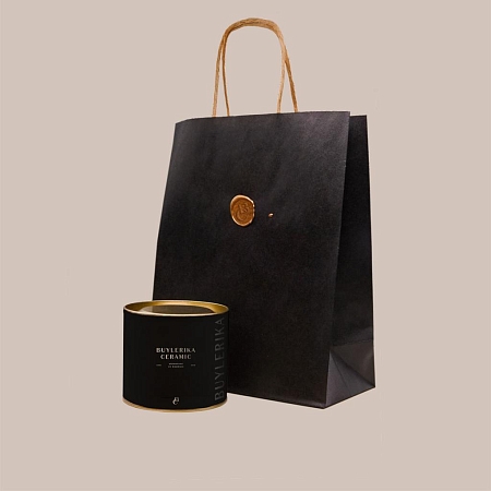 Брошь Неваляшка роспись роза в золоте из коллекции ГФЗ &amp; Buylerika Ceramic Гжельский фарфоровый завод