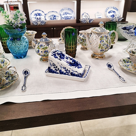 Сырница Горка Гжельский фарфоровый завод